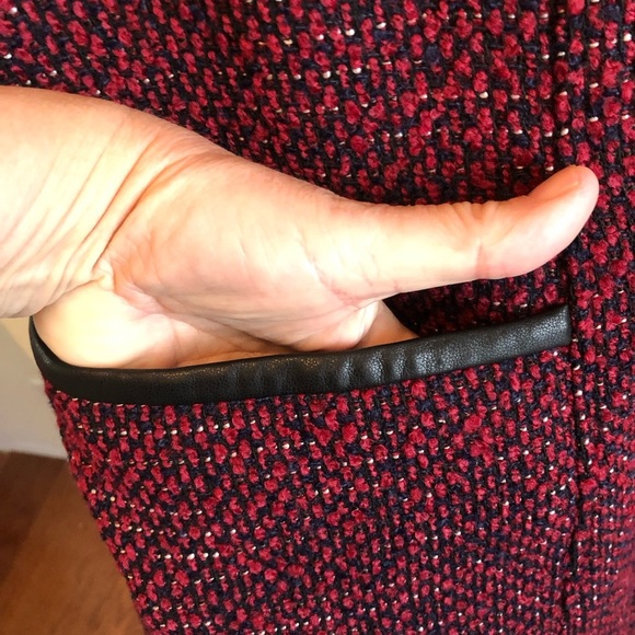 Just Fab Xxl burgundy and Black Sleeveless Sheath dress with pockets-new - Picture 2 of 12